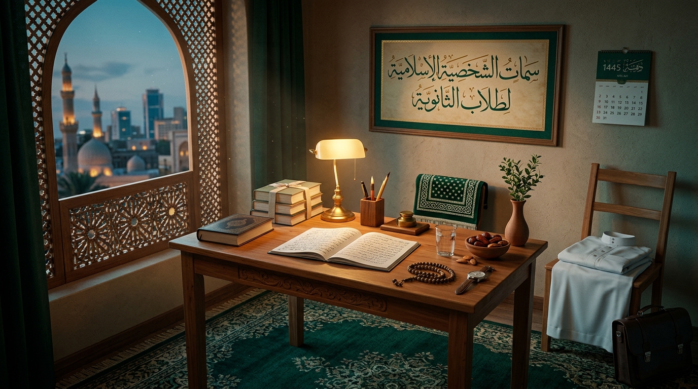 سمات الشخصية الإسلامية لطلاب الثانوية - Image 1